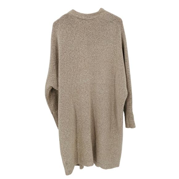 Tan heather long cardigan sweater Old Navy womens size large - Picture 4 of 12